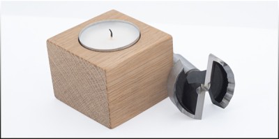 Teelichthalter aus Holz herstellen - DIY Kurzanleitung - Teelichthalter aus Holz herstellen