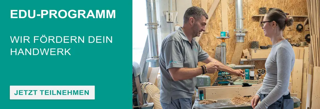 ENT EDU-Programm wir fördern dein Handwerk, für alle Lehrer, Meister und Azubis!