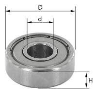 ENT Ersatzteil Kugellager D9,52 x d4,76 x H3,18 mm Zollmass: D3/8 x d3/16 x H1/8