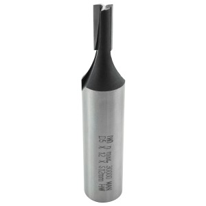 ENT 10506 Nutfräser HW, Schaft (S) 12 mm, Durchmesser (D) 5 mm, NL 12 mm, SL 40 mm, GL 61 mm