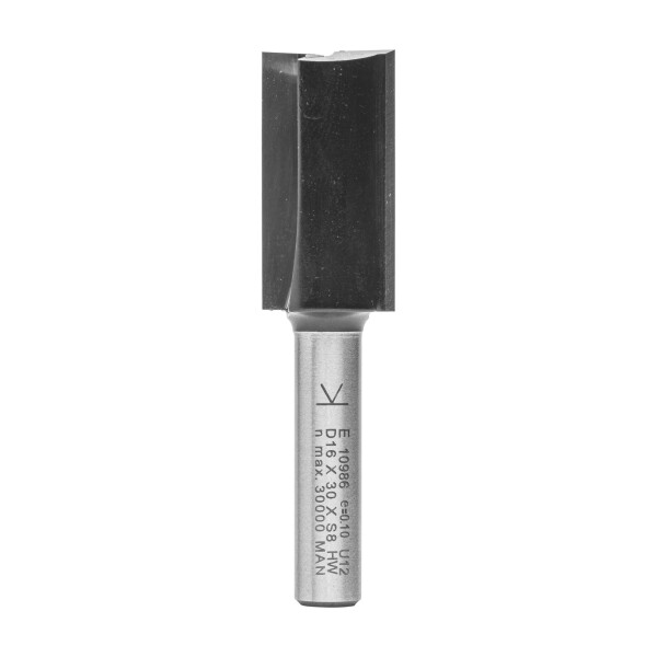 ENT Nutfräser HW S8x32 Z2+1 D16x30 mm GL 62 mm mit HW Grundschneide