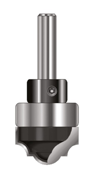 HM Schaft 36 mm C mit Kugellager D 32 mm ENT 13746 Fasefräser HW Durchmesser A 8 mm E 45° B 11,6 mm