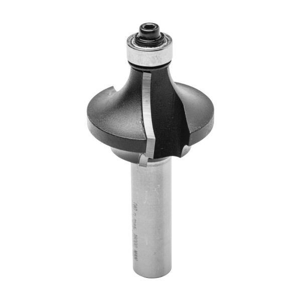 12 mm VHM-Radiusfräser 30° TiSiN Z=2 Vollradiusfräser lange Ausführung