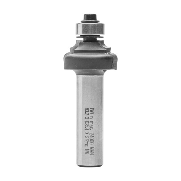 ENT Multiprofilfr&auml;ser Classic HW (HM) mit Kugellager S12x40 Z2 R3,2-4,8mm
