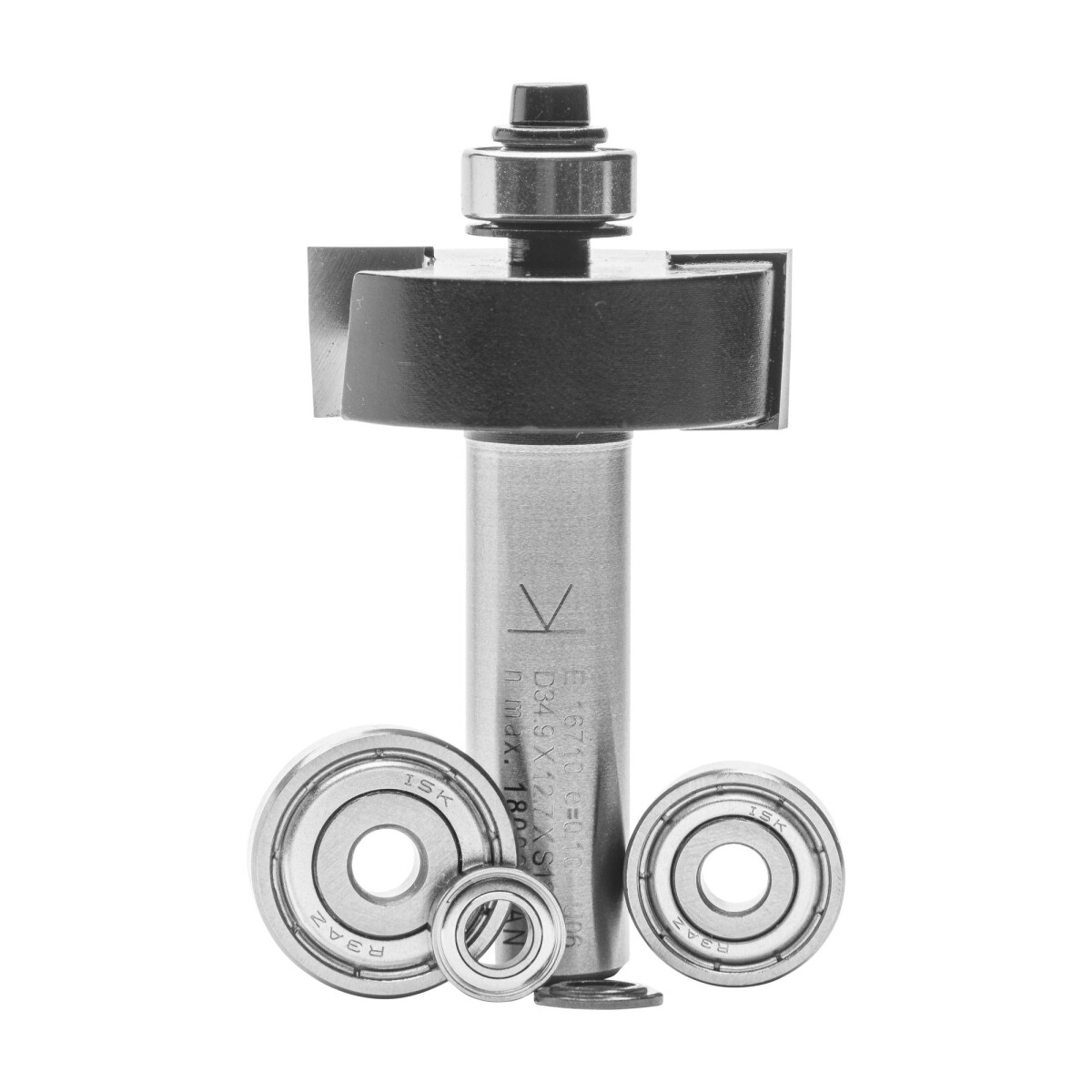 ENT 16710 Falzfräser Set HW, Schaft (S) 12 mm,...