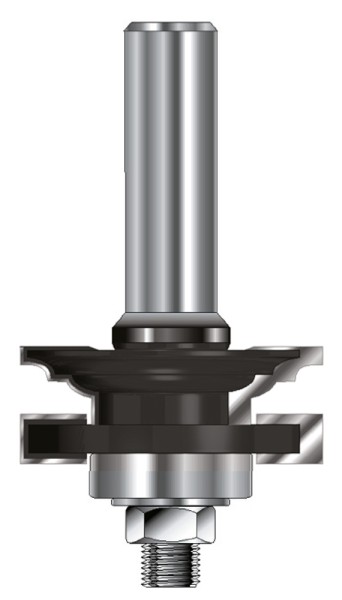 ENT Profil-und Konterprofilgarnitur Typ C mit Kugellager S12x40 Z2 R2,38 D41x16,9x9,5mm