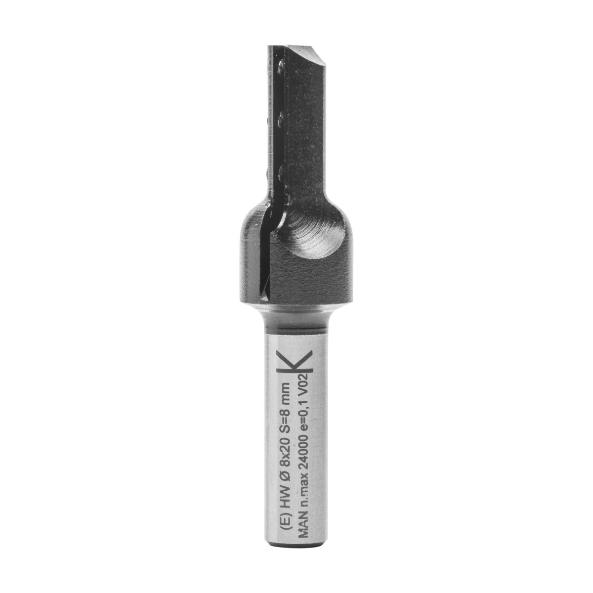 ENT Wendeplatten - Nutfräser HW, Schaft (S) 8 mm,...