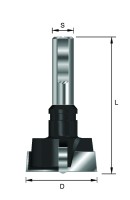 ENT Zylinderkopfbohrer HW (HM) mit Spannfl&auml;che S10 D20-35 GL70 mm Rechts