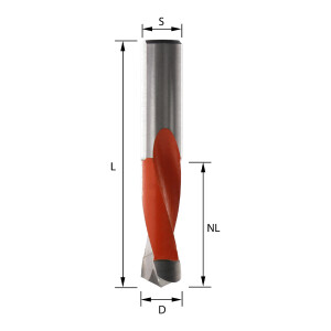 ENT Dübelbohrer HW S10x30 D12x35 L70mm links