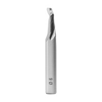 ENT 30004 Spiral-Bohrnutenfräser HS, Schaft (S) 8 mm, Durchmesser (D) 6 mm, NL 14 mm, Z1, GL 60 mm