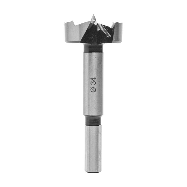 ENT Forstnerbohrer &quot;Wave Cutter&quot; 34mm - NL60 GL90 S10mm SL30mm