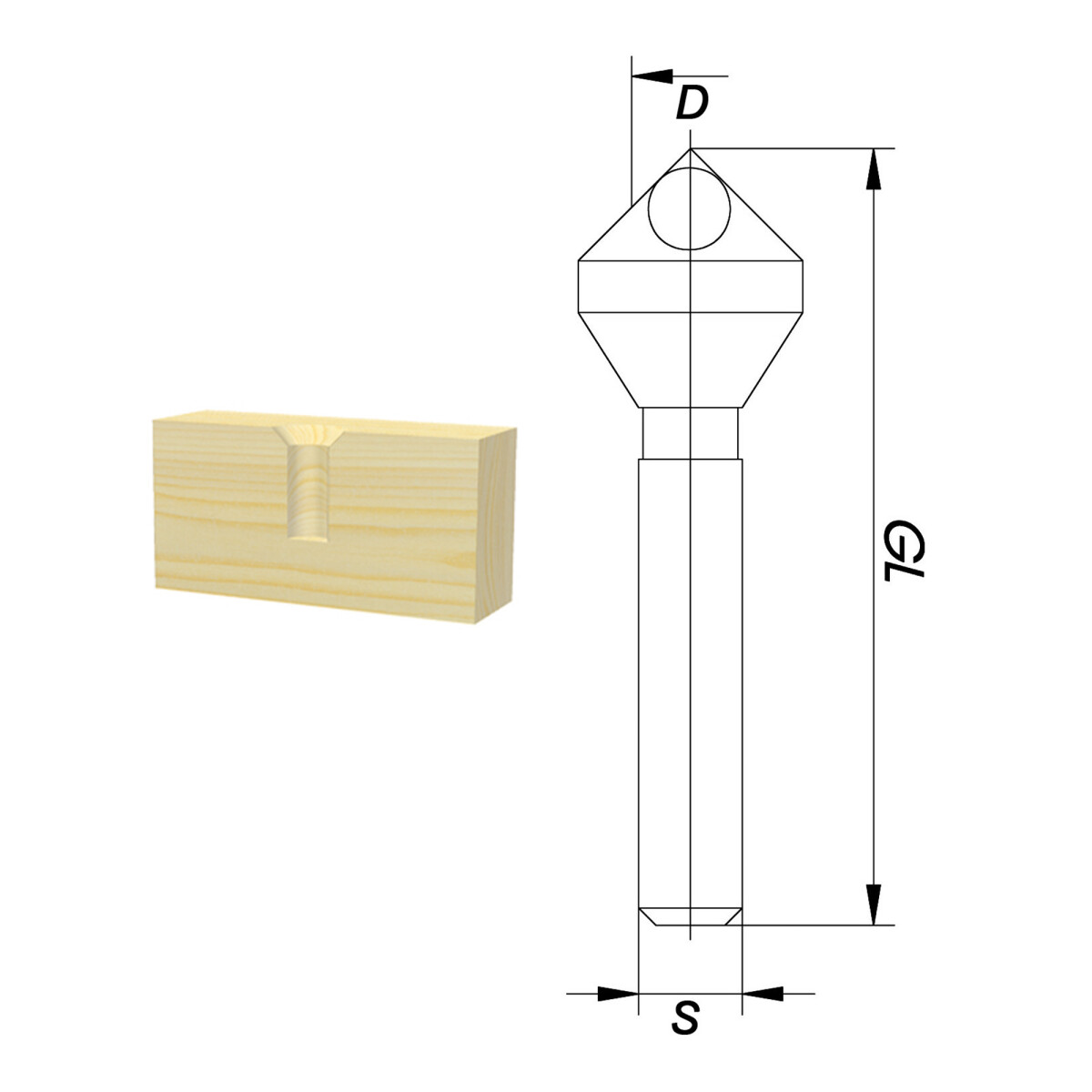 Ent European Norm Tools - ENT 26516 5-tlg Aufsteckversenker-Set HSS, Durchmesser (d) 4, 5, 6, 8 und 10 mm, e 90°, Rechts: Tests, Infos & Preisvergleich