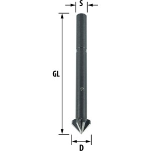 ENT Versenker WS, Durchmesser (D) 10 - 13 mm, GL 90 mm, E...