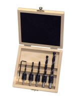 B-Ware: ENT 6-tlg. Bohrer-Senker-Satz WS - 5 zylindrische Spiralbohrer + Werkzeug
