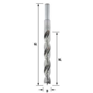 ENT HSS-G Holzspiralbohrer Ø 12,5 mm geschliffener...