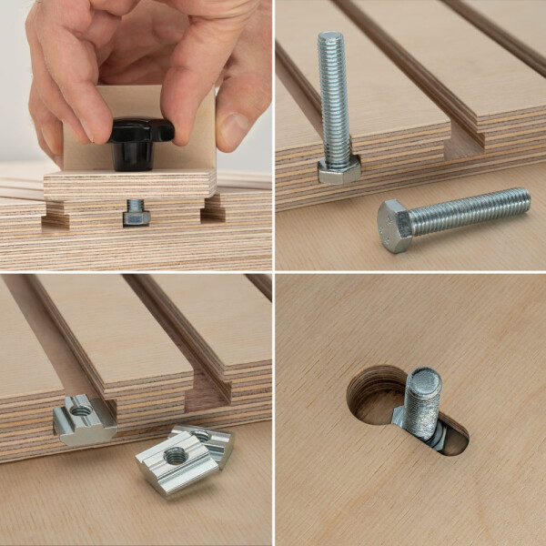 Nutfräser-Set BIGP 8-teilig 8mm Schaft Nutfräser-Set BIGP 8-teilig 8mm Schaft