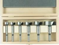 ENT 6-teilig Forstnerbohrer Premium HSS Set geschmiedet, Durchmesser (D) 20-25-30-35-40-50 mm, S 8/10 mm