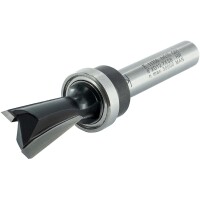 ENT Zinkenfr&auml;ser HW f&uuml;r Milescraft Zinkenschablone KL 15,87 mm, D 12,7 mm, E 8&deg;,  NL 19,05 mm, S8 mm, SL 38 mm