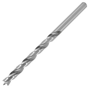 ENT Holzspiralbohrer &Oslash; 9 mm, extra lang 150 mm, HSS-G, mit Zentrierspitze und Vorschneider