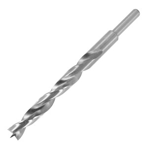 ENT Holzspiralbohrer &Oslash; 15 mm, extra lang 200 mm, HSS-G, mit Zentrierspitze und Vorschneider