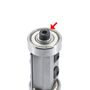 ENT Wendeplatten B&uuml;ndigfr&auml;ser HW S8 Z2 D19x30 mm mit Kugellager