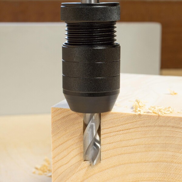 5 Stück Bohrertiefenanschläge – 8 Mm Bohrung, Einstellbar, Aus Kohlenstoffstahl